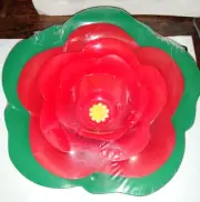 Christmas/Easter/Spring Poinsettia/Floral/Blossom Nesting Bowls (4) Multi-size