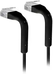 Ubiquiti Patch Cable with Both End Bendable Rj45, Black, 5 Meter