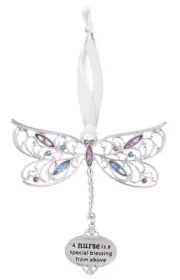 Ganz Springtime Blessing Dragonfly Nurse a Special Suncatcher