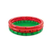 Intex 168cm Vinyl Inflatable Watermelon Swimming Pool Kids 2+ Garden Outdoor Fun