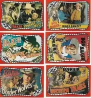 6 Card Lot *BOB BAKER* 1993 Riders of the Silver Screen Cards