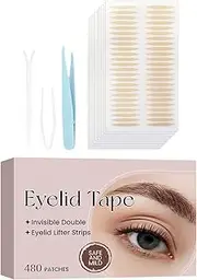 Eyelid Tape - Double Eyelid Tap | Instant Eye Lid Lift | Correcting Strips Eyelid Lifter | Invisible Waterproof Eyelids Lift | For Sensitive Skin Women Men Friends Family Daily