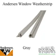 Andersen Casement Window Weathestrip Pair PSC6 Gray Andersen Window Weather Seal