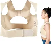 Back Brace for Posture, Back Corrector for Women, Adjustable Upper Back Brace Clavicle Support and Providing from Shoulder Upright Straightener