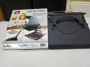 Total Vision Laptop Stand Holder Rotates 360 Heat Dispersion Adjustable Angle Bl