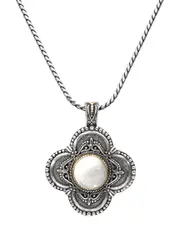 Konstantino 18K & Silver Labradorite Necklace