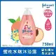 【嬌生嬰兒】沐浴露 任選6入組(棉柔輕透500ml/蜜桃水嫩.活力清新.牛奶燕麥750ml)