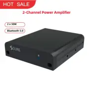 50W+50W Mini Bluetooth 5.0 HiFi 2.0 Stereo 2CH Digital Power Amplifier TDA7492