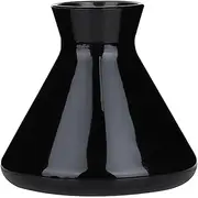 TEHAUX Glass Diffuser Bottle Diffuser Glass Bottles Black Empty Reed Diffuser Bottle Fragrance Accessories for DIY Home Office Replacement Reed Diffuser Sets Perfume Bottle