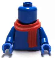 Lego - Minifigure Utensil - Red Scarf