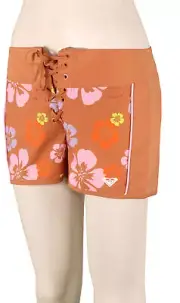 Roxy Surf.Kind.Kate 2" Boardshorts - Sunburn Positivity Paradise - New