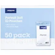 J.Burrows Soft ID Pouch Portrait 50 Pack