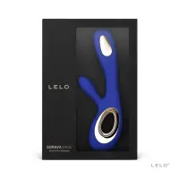 在飛比找momo購物網優惠-【LELO】SORAYA WAVE G點 陰蒂 兔耳型 雙重