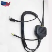 Handheld Speaker Microphone Mic Antenna Adapter For Baofeng UV-5R E UV-3R Radio