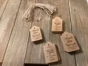 88 Gift Tags,Baby Shower Tags, Thank You for Celebrating with Us,2 diff Designs