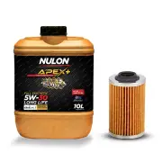 Ryco Oil Filter 10L APX5W30D1 Oil Service Kit for Holden Commodore VF Ptrl LPG