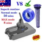 NEW 9000mAh Battery & Filter Kit For Dyson V8 Absolute V8 Animal V8 Origin SV10