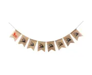 The New 1pcs Christmas Bunting Banner