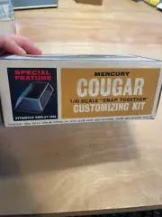 1967 AMT Cougar 1/43 Mini Trophy Model Customizing Kit ORIGINAL Vintage 3509-79
