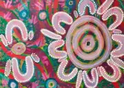 QPuzzles 260 Piece Jigsaw Puzzle - Indigenous Art - On Country