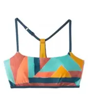 Prana Swimwear Womens XS Atlantic Seaglass Ulana Racerback Top NWT