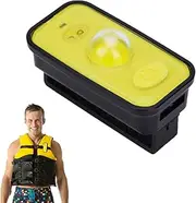 Jacket Life Strobe Light | Water-Activated Automatic Survivors Locator Light,LED Jacket Life Signal Water-Activated Safety Personal Locator Light Life High-Intensity Beam Locator Fulenyi