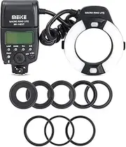 Meike MK-14EXT ETTL LED Macro Ring Flash Light AF Assist Lamp for Canon DSLR