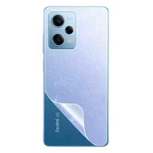 【o-one大螢膜PRO】Xiaomi小米 redmi Note 12 Pro 5G 滿版手機背面保護貼(閃耀碎鑽)