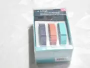Fitbit Flex Accessory Replacement Wristband 3-pack Small New Purple, Red & Teal