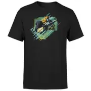 Transformers Bumble Bee Glitch Unisex T-Shirt - Black