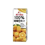 光泉果汁時刻100柳橙綜合果汁 200ml