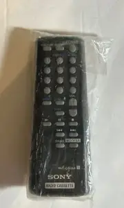 Sony RMT-CG35A CD Radio Cassette Recorder REMOTE For RMT-CG70A RMT-CS38A