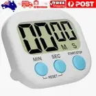 Large LCD Digtal Clock Count Down Up Timer Magnetic Alarm Kitchen Cooking Baking