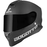 H151 Solid Matt Black Helmet