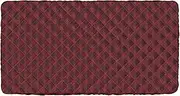 Tweed Merry Christmas Scotland Buffalo Plaid Tartan Check Black and Red Kids Travel Bed Sheet Waterproof Cot Sheet for Kids Camping Cot for Kids Baby Travel 50'' x 25'' (Sheet,Bed Not Included)