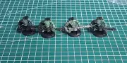 Warhammer 40000 40k Ork Big Shootas Vintage OOP Metal