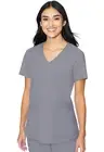 Med Couture MC Insight Women's Scrubs 3 Pocket Top MC2411 CLOD Clover Free Ship