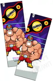 Pack of 12 - Wrestling Bookmarks - wwe Reading Book