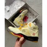 AIR JORDAN 5 X OFF WHITE SAIL 白帆 流川楓DH8565-100 慢跑鞋