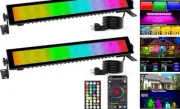 LED Stage Wash Light Bar - 2Pack 48W RGB Wall Washer DJ Light Bar IP66