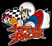 Speed Racer Cartoon Cockpit 4 Inch Vinyl Sticker Indoor/Outdoor Uv Wateeproof