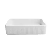 520*320*120mm OTTI Hudson Matt White Rectangle Concrete Above Counter Basin