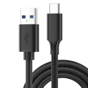 3A 60W USB-A to Type-C Cable Fast Charging Data Transmission Tinned Copper Core Line 0.5M/1M/2M Long for iPhone 16 16 Pl
