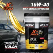 Nulon X-PRO 15W-40 Multi-Vehicle Performance Eng. Oil XPR15W40-20 Ref ME15W40-20