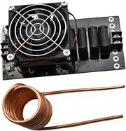 KONTONTY Induction Heater Circuit Module 1000w 12v-36v Low Voltage with Cooling Fan for Heating