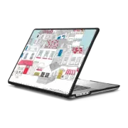 MacBook Pro 16-inch (M1 - M4) Impact Case CITY DOODLE