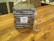 NEW IN BOX! SET (4) MARTHA STEWART COLLECTION WINE GLASSES