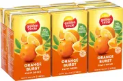 Golden Circle Orange Fruit Drink Lunch Box Poppers Multipack Flavoured Lunchb...