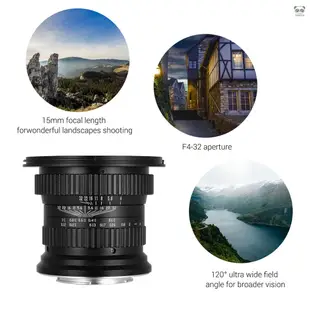 15mm f4.0 微距鏡頭 120度廣角 適用全畫幅/半畫幅 適用尼康相機