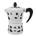 Cow Style Mocha Pot Outdoor Italian Concentrated Mocha Coffee Pot 3 Cups 150ML